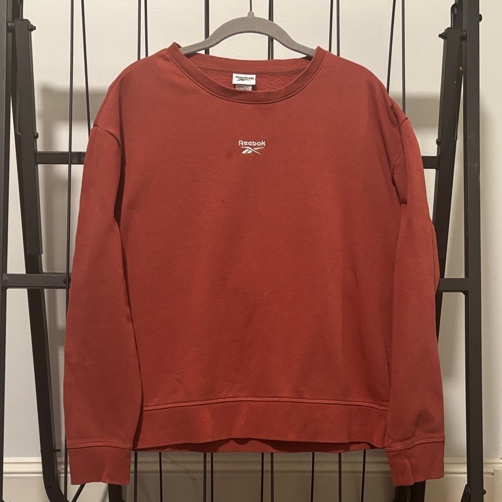 Reebok Red Sweater